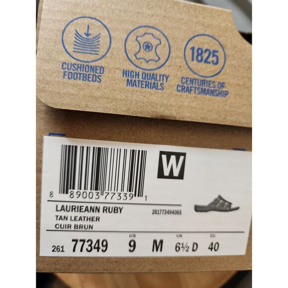 Clarks Laurieanne Ruby Sandals - Women’s Size 9, Cushioned Footbed - Picture 9 of 10